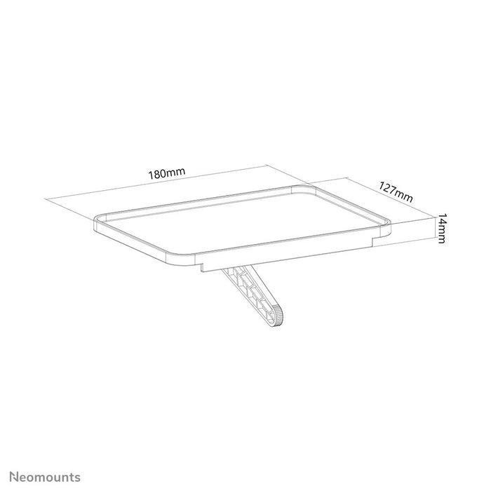 EAN 8717371448547 - Neomounts AWL28-210BL1 soporte para estantes Plástico Negro imagen 13