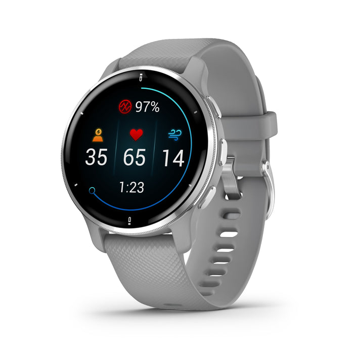 EAN 753759280918 - Garmin Venu 2 Plus GPS 3,3 cm (1.3") AMOLED 43 mm Digital 416 x 416 Pixeles Pantalla táctil Gris, Plata Wi imagen 2