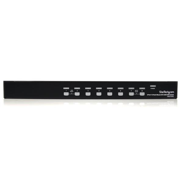 EAN 0065030842303 - StarTech.com SV831DVIU interruptor KVM Montaje en rack Negro imagen 2