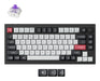 EAN 4895248892625 - Keychron Q1 HE teclado Universal USB + RF Wireless + Bluetooth QWERTZ Alemán Negro, Gris imagen 1