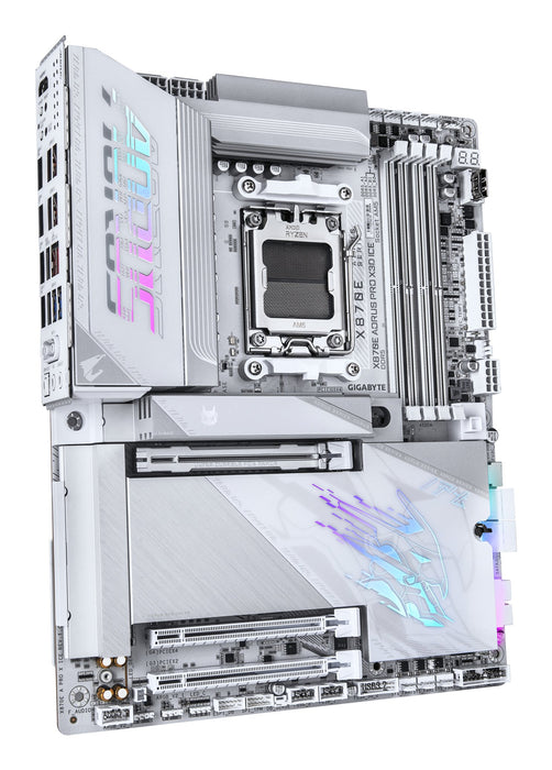 EAN 4719331876487 - GIGABYTE X870E AORUS PRO X3D ICE AMD X870E Zócalo AM5 ATX imagen 3