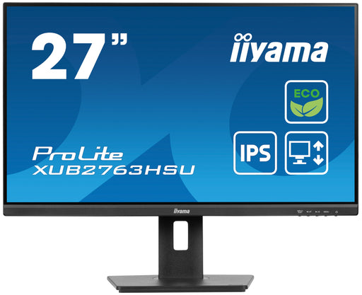 EAN 4948570123780 - iiyama ProLite XUB2763HSU-B1 pantalla para PC 68,6 cm (27") 1920 x 1080 Pixeles Full HD LED Negro imagen 1