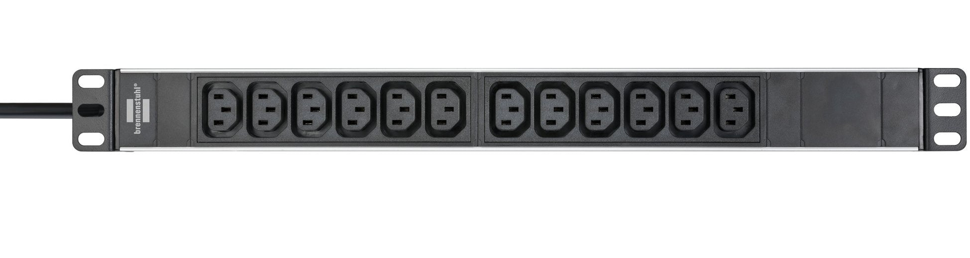 EAN 4007123662692 - Brennenstuhl 1390007112 base múltiple 2 m 12 salidas AC Interior Negro, Plata imagen 2