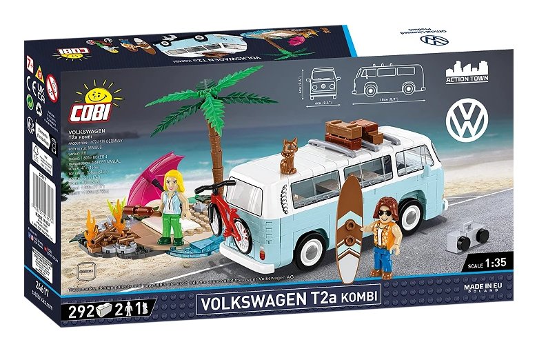 EAN 5902251246174 - COBI Volkswagen T2a Kombi imagen 12