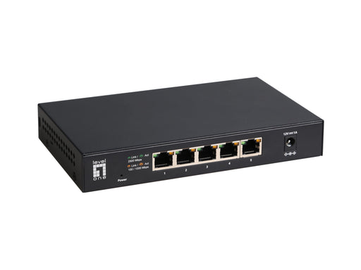 EAN 4015867237793 - LevelOne GEU-0525 switch No administrado 2.5G Ethernet (100/1000/2500) Negro imagen 1