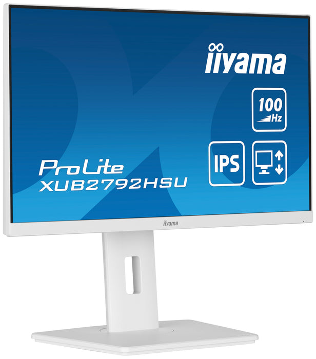 EAN 4948570123360 - iiyama ProLite XUB2792HSU-W6 LED display 68,6 cm (27") 1920 x 1080 Pixeles Full HD Blanco imagen 4