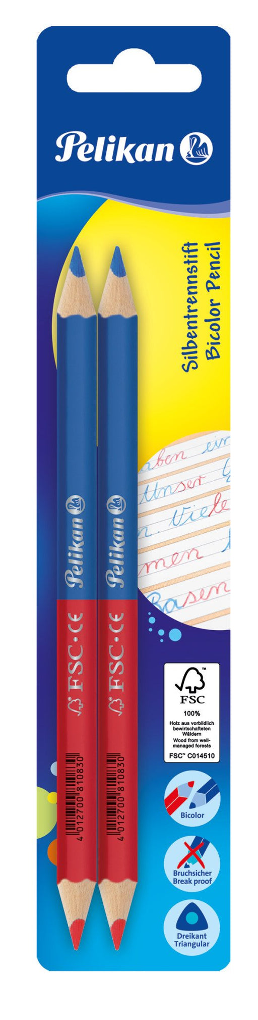 EAN 4012700811110 - Pelikan 811118 lápiz de color Azul, Rojo 2 pieza(s) imagen 1
