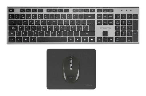 EAN 8435693112099 - Tacens 6ZENITHES teclado Ratón incluido Hogar / Oficina RF inalámbrico QWERTY Español Gris imagen 1