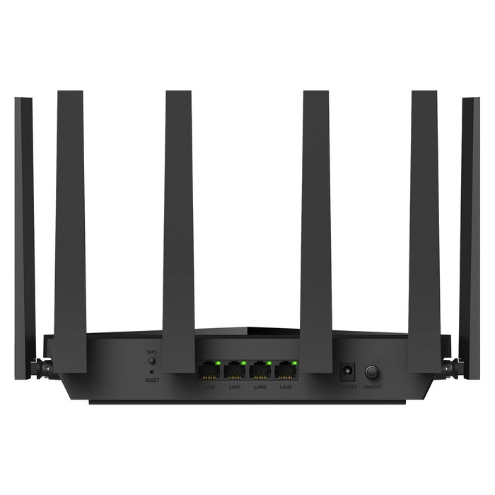 EAN 6971690793357 - Cudy WR11000 router inalámbrico 2.5 Gigabit Ethernet Tribanda (2.4 GHz / 5 GHz / 6 GHz) Negro imagen 2
