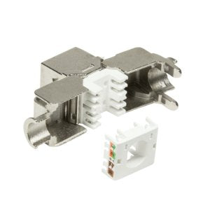 EAN 4052792027556 - LogiLink NK4003 toma de corriente RJ-45 Plata imagen 3