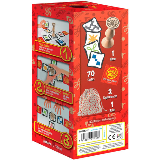 EAN 3558380078388 - Asmodee ASMJSECO01ESPT Jungle Speed 10 min Juego De Cartas Partido imagen 2