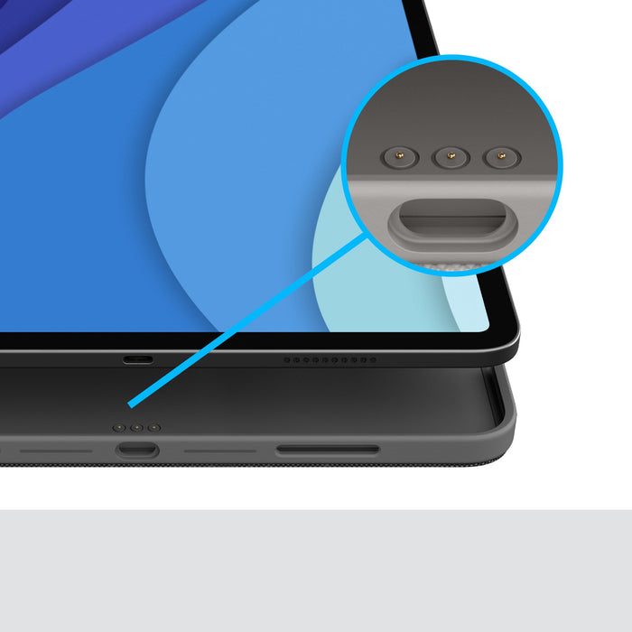 EAN 5099206095236 - Logitech 920-010143 teclado para móvil QWERTZ Suizo Smart Connector Gris imagen 6