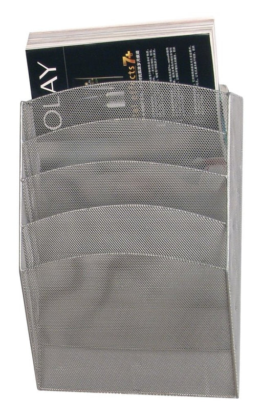 EAN 5705831047273 - Q-CONNECT KF04727 estante para revistas Plata imagen 1