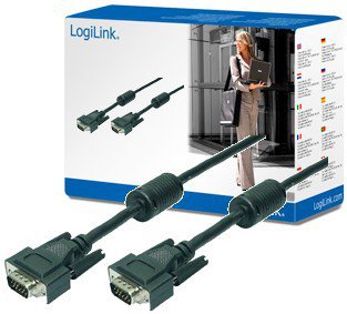 EAN 4260113562994 - LogiLink 20m VGA M/M cable VGA VGA (D-Sub) Negro imagen 2