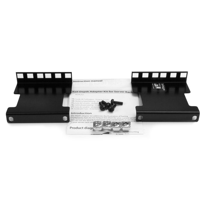 EAN 0065030865449 - StarTech.com RDA2U accesorio de bastidor Adaptador de profundidad de carril para rack imagen 5