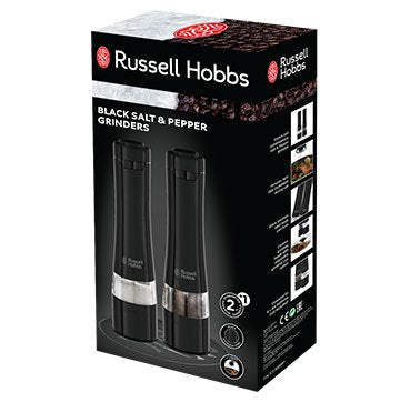 EAN 5038061107173 - Russell Hobbs 28010-56 dispensador de especias Negro Juego de salero y pimentero imagen 2