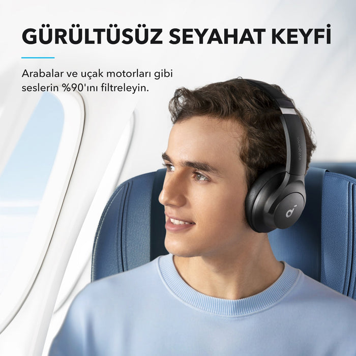 EAN 194644186913 - Soundcore Q20i Beyaz Auriculares Alámbrico Diadema Llamadas/Música USB Tipo C Bluetooth Blanco imagen 4