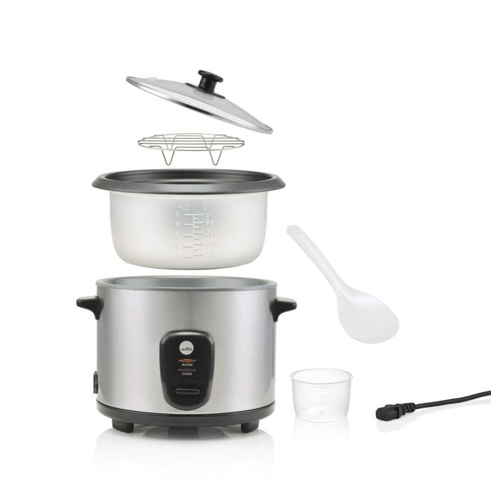 EAN 7044876021687 - Wilfa RC-5S arrocera 2 L 400 W Plata imagen 2