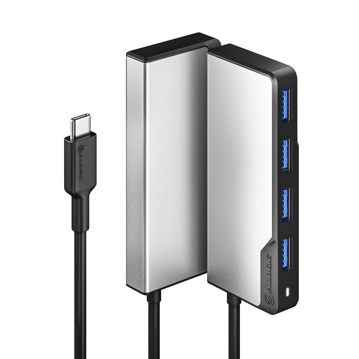 EAN 9350784019875 - ALOGIC UCFUUA-SGR hub de interfaz USB 3.2 Gen 1 (3.1 Gen 1) Type-C 5000 Mbit/s Negro, Plata imagen 1