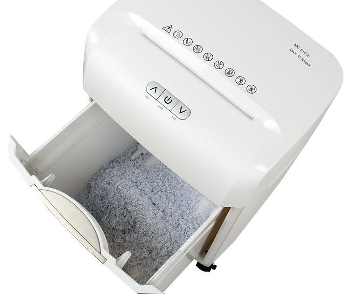 EAN 4030152026371 - Olympia MC 510.2 triturador de papel Microcorte 65 dB 22 cm Blanco imagen 4