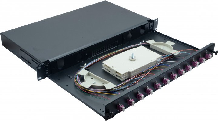 EAN 4005938755592 - Helos 375559 armario rack 1U Negro imagen 2