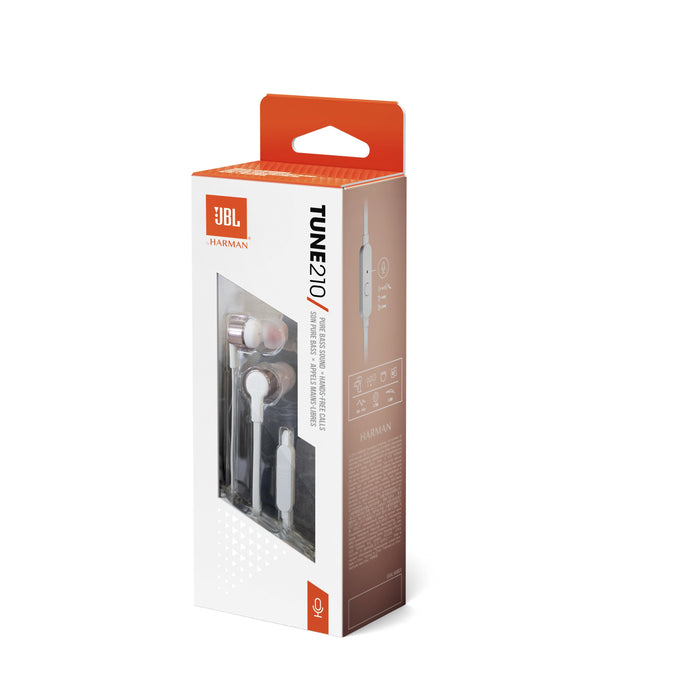 EAN 6925281924507 - JBL Tune 210 Auriculares Alámbrico Dentro de oído Música Oro rosado imagen 8