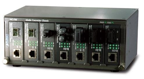 EAN 4711213680373 - PLANET MC-700 convertidor de medio Negro imagen 1