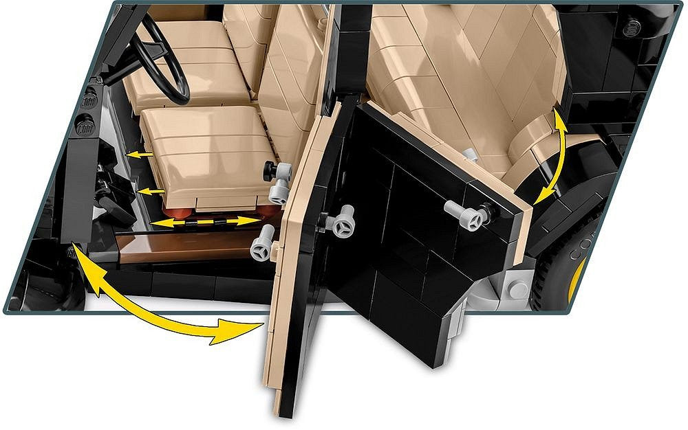 EAN 5902251243364 - COBI Citroen Traction Avant 11CV 1938 - Executive Edition imagen 5