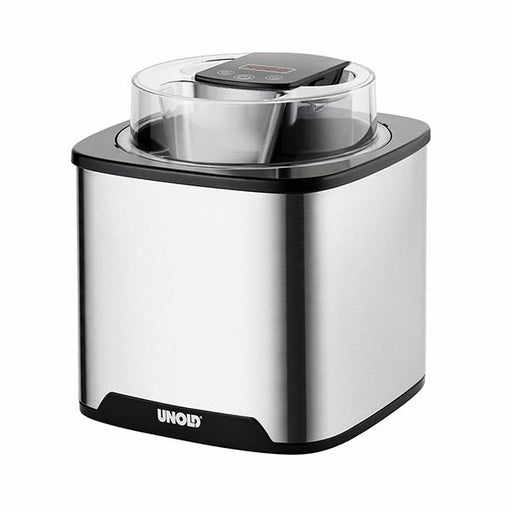 EAN 4011689488559 - Unold 48855 máquina para helados Heladera tradicional 1,5 L 12 W Negro, Acero inoxidable imagen 1