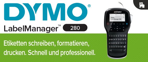 EAN 3501170968925 - DYMO LabelManager 280 impresora de etiquetas Transferencia térmica D1 QWERTY imagen 12