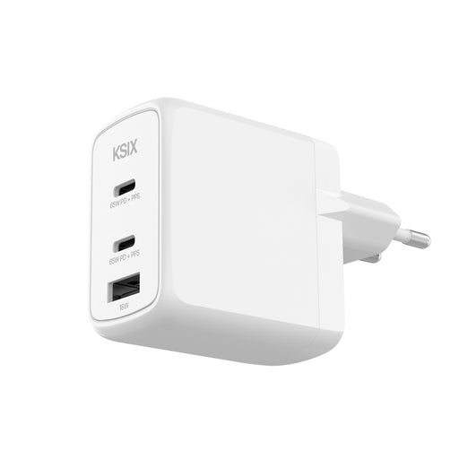 EAN 8427542139517 - Ksix BCD65GANACCB cargador de dispositivo móvil Auriculares, Portátil, Smartphone, Tableta Corriente alte imagen 1