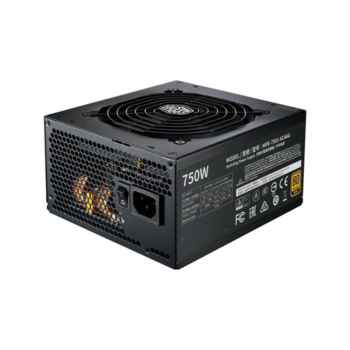 EAN 4719512106495 - Cooler Master MWE Gold 750 - V2 unidad de fuente de alimentación 750 W 24-pin ATX ATX Negro imagen 2