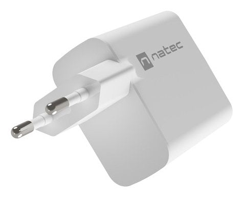 EAN 5901969444254 - NATEC NUC-2144 cargador de dispositivo móvil Universal Blanco Corriente alterna Carga rápida Interior imagen 8