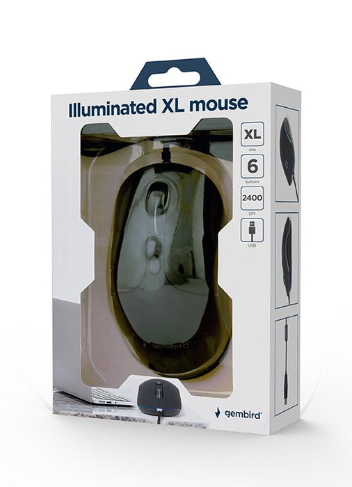 EAN 8716309127219 - Gembird MUS-UL-02 ratón Juego Ambidextro USB tipo A 2400 DPI imagen 6