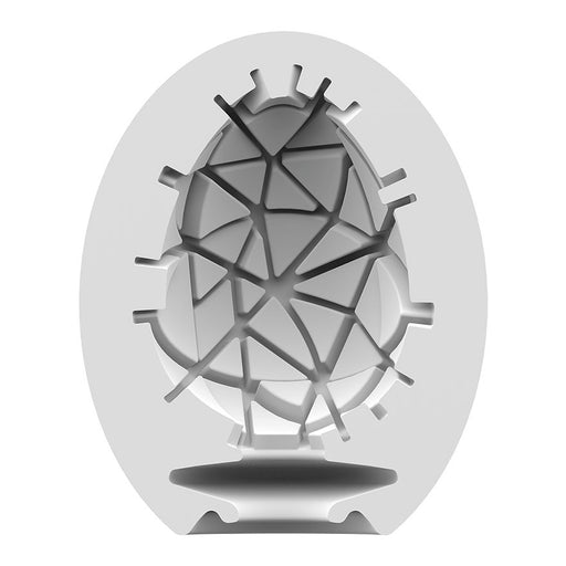 EAN 4049369043408 - Satisfyer Masturbator Egg Single (Crunchy) Huevo masturbador Blanco Elastómero termoplástico (TPE) imagen 2