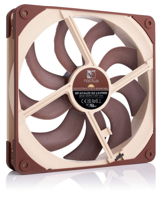 EAN 9010018100624 - Noctua NF-A14X25 G2 LS-PWM sistema de refrigeración para ordenador Carcasa del ordenador Refrigerador de  imagen 2