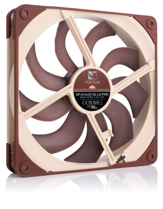 EAN 9010018100624 - Noctua NF-A14X25 G2 LS-PWM sistema de refrigeración para ordenador Carcasa del ordenador Refrigerador de  imagen 2