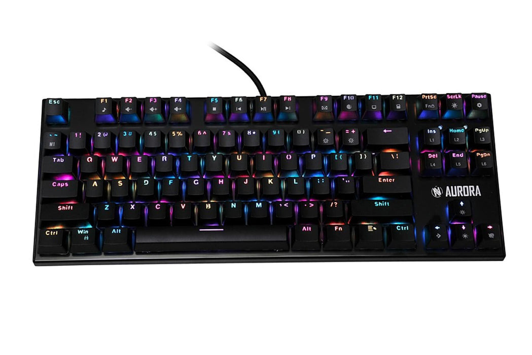 EAN 5903968680008 - iBox IKGMK2R teclado Juego USB QWERTY Inglés de EE. UU. Negro imagen 6