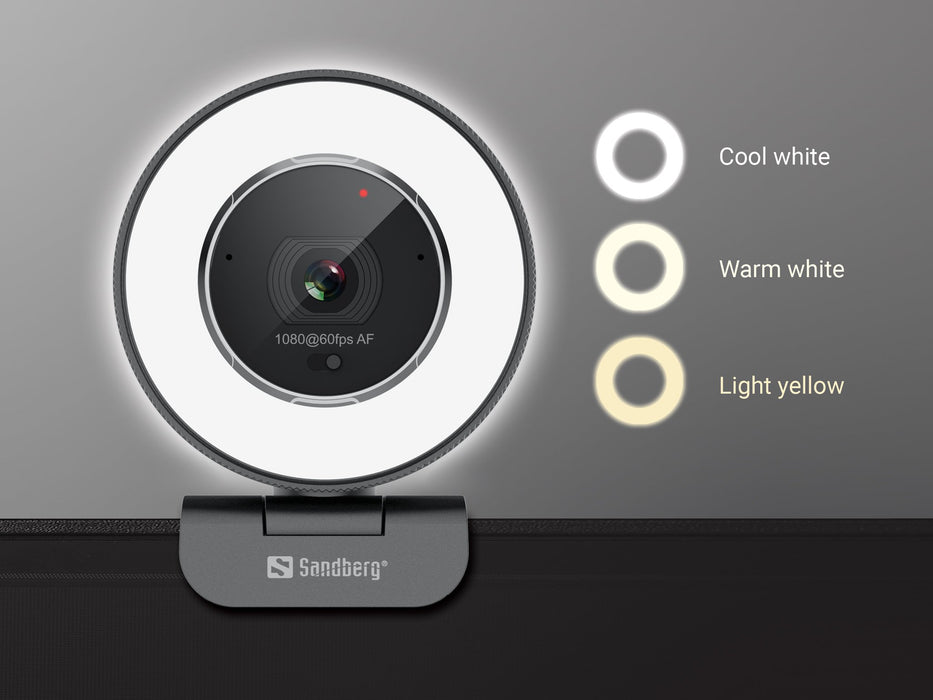 EAN 5705730134395 - Sandberg 134-39 cámara web 2560 x 1440 Pixeles USB 2.0 Negro imagen 10