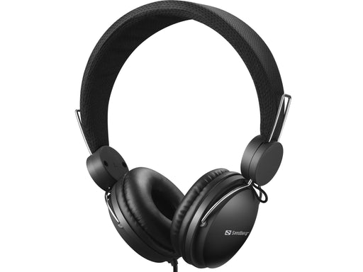 EAN 5705730126345 - Sandberg 126-34 auricular y casco Auriculares Alámbrico Diadema Llamadas/Música Negro imagen 1