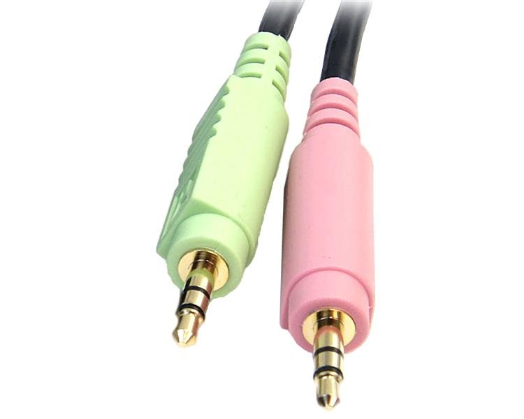 EAN 0065030840125 - StarTech.com DP4N1USB6 cable para video, teclado y ratón (kvm) Negro 1,829 m imagen 7