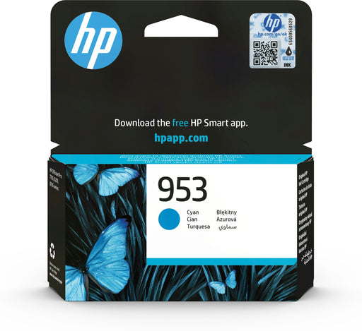 EAN 0725184103971 - HP 953 Cyan Original Ink Cartridge cartucho de tinta 1 pieza(s) Rendimiento estándar imagen 1