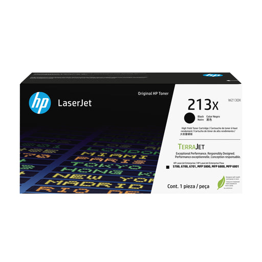 EAN 0195122822491 - HP 213X Blk Original LaserJet Toner Crtg cartucho de tóner 1 pieza(s) imagen 1