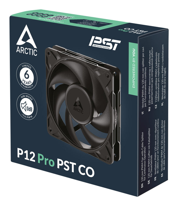 EAN 4895265000140 - ARCTIC Freezer P12 Pro PST CO Carcasa del ordenador Ventilador 12 cm Negro 1 pieza(s) imagen 6