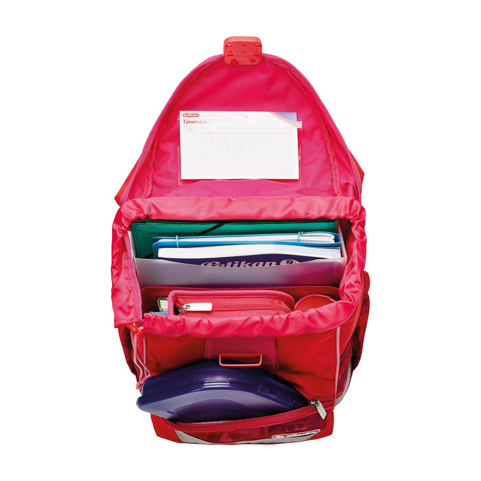 EAN 4008110284392 - Herlitz UltraLight Plus Sweet Hearts juego de mochila escolar Chica Poliéster Rojo imagen 10