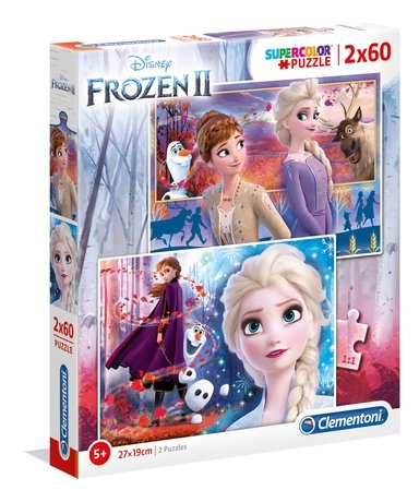 EAN 8005125216093 - Clementoni Frozen 2 Puzzle rompecabezas 60 pieza(s) Televisión/películas imagen 1