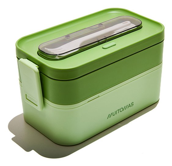 EAN 8021735209843 - Muitomas LUNCHBOXLGN fiambrera Táper 1,7 L Plástico Verde 1 pieza(s) imagen 1