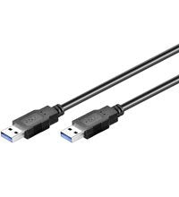 EAN 4040849957161 - Goobay 0.5m USB 3.0 A/A cable USB USB 3.2 Gen 1 (3.1 Gen 1) 0,5 m USB A Negro imagen 1