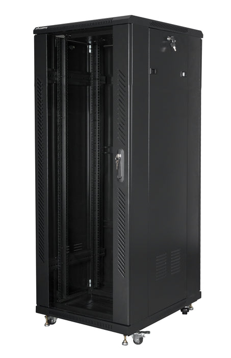 EAN 5901969414950 - Lanberg FF01-6832-12B armario rack 32U Rack o bastidor independiente Negro imagen 1
