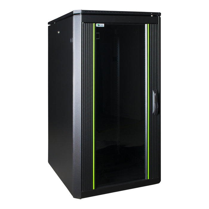 EAN 5420016845887 - LOGON RDL22U68BL armario rack 22U Rack o bastidor independiente Negro imagen 1